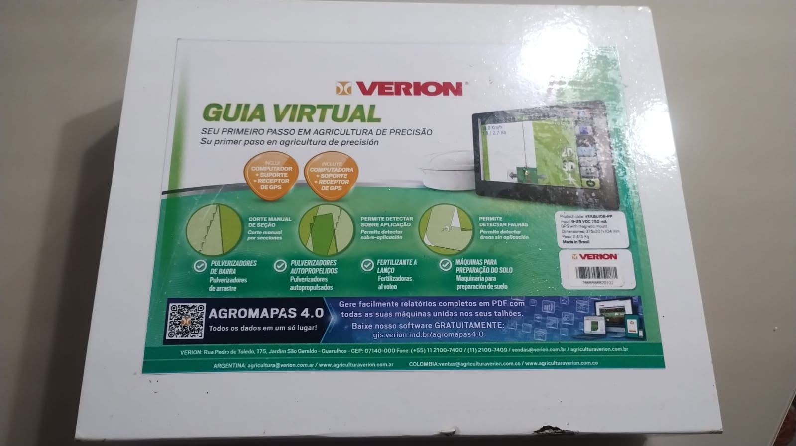GPS Agrícola Verion Guia Virtual — foto 3